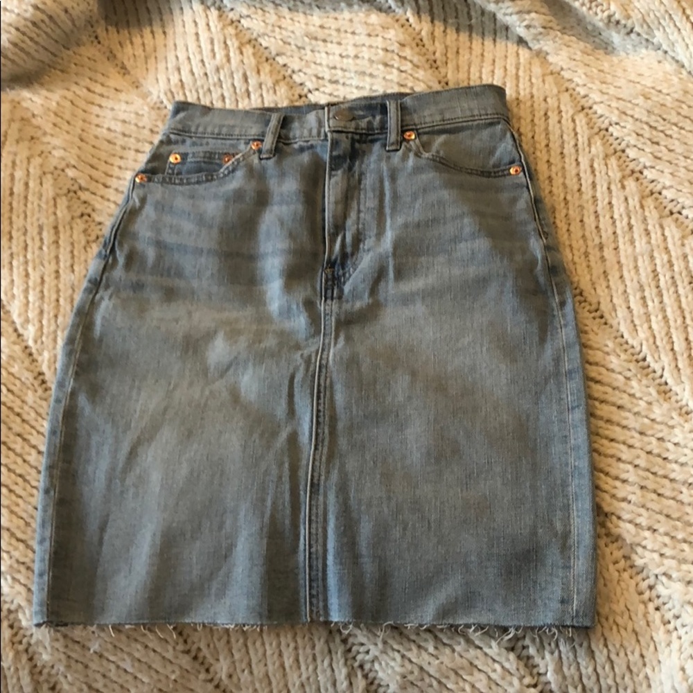 Gap denim skirt